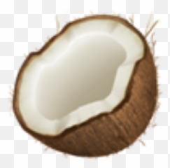 Iphone Coconut Emoji Tumblr Emoji Emojiiphone Emoji - Royal Icing,Nut Emoji