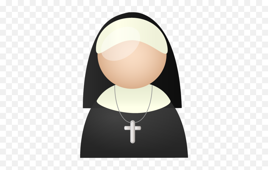 Nun Icon - Nun Ico Emoji,Rosary Emoji