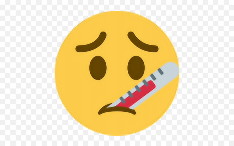 Sick Sad Frown Upset Unhappy - Illness Emoji,Frowning Face Emoji