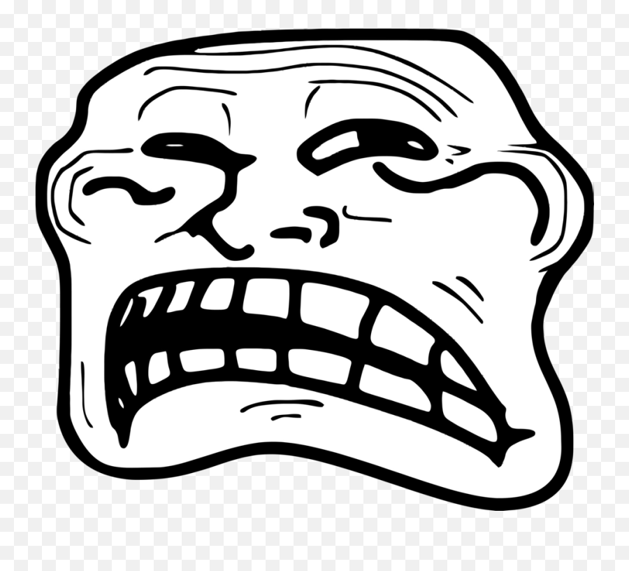 Trollface - Sad Troll Face Png Emoji,Troll Emoji - free transparent emoji 