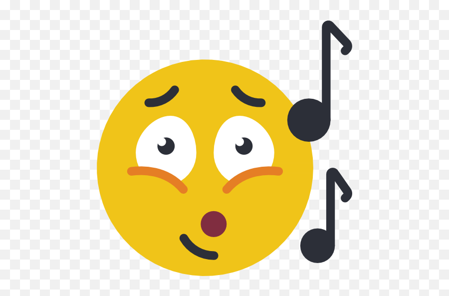 Singing - Smiley Emoji,Singing Emoji