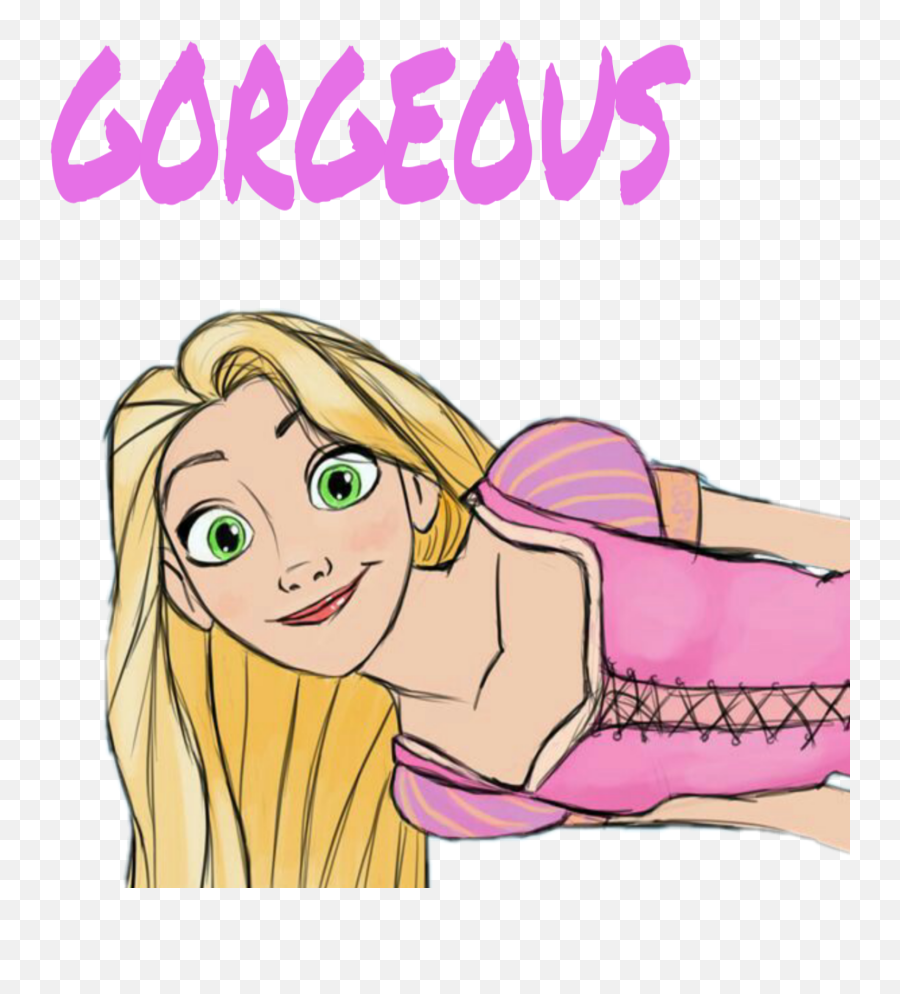 Tangledrapunzel Tangled - Cartoon Emoji,Blonde Princess Emoji