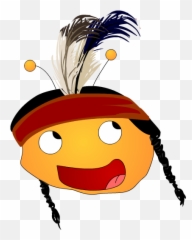 Team Indian Brave Fupa From Fupa - Cartoon Emoji,Indian Emoticon
