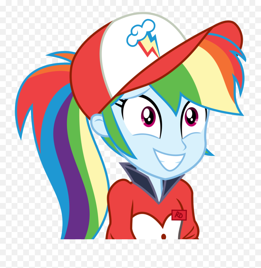 Lightning Clipart Sheepishly Lightning Sheepishly - Equestria Girls Rainbow Dash Employee Emoji,Sheepish Emoji