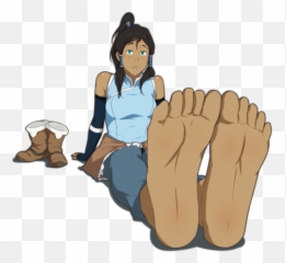 Deviantart Feet Png Picture - Legend Of Korra Korra Feet Emoji,Toe Emoji