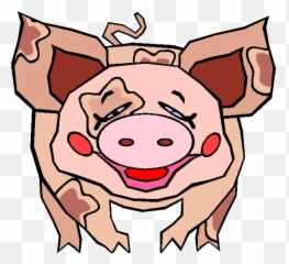Attitude Of Gratitude Mud Pigs And - Clip Art Emoji