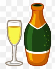 Top Champagne Glasses Stickers For Android U0026 Ios Gfycat - Animated Images Of Alcohol Emoji,Champagne Emoji