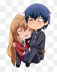 Ryji Takasu X Taiga Aisaka Emoji,Emoji Hug