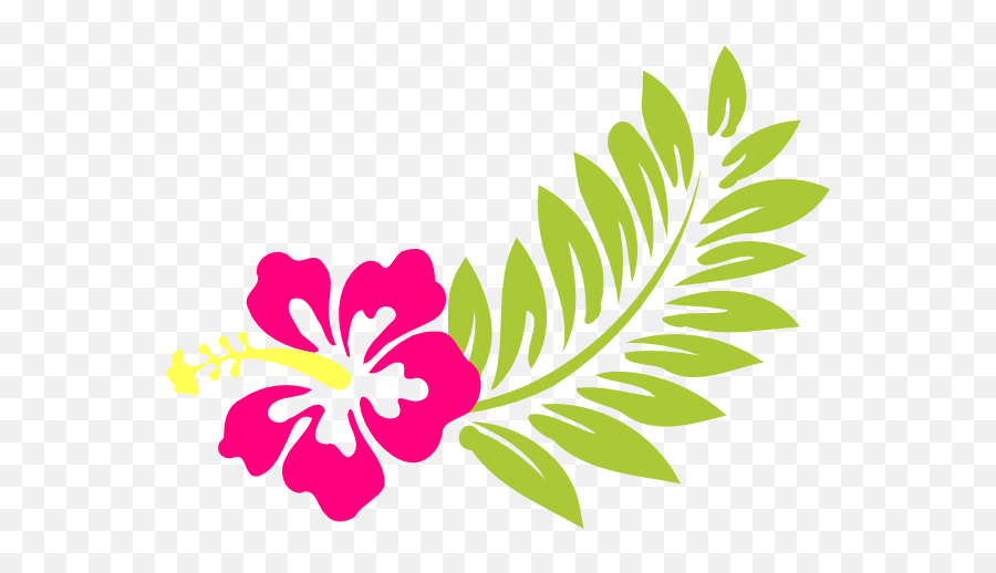 Pink Hibiscus Flower Clipart - Pink Hibiscus Clip Art Emoji,Hibiscus Emoji