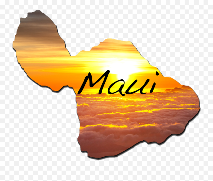 Contact Concierge - Maui Hawaii Clipart Png Download Maui Hawaii Clip Art Emoji,Hawaii Emoji