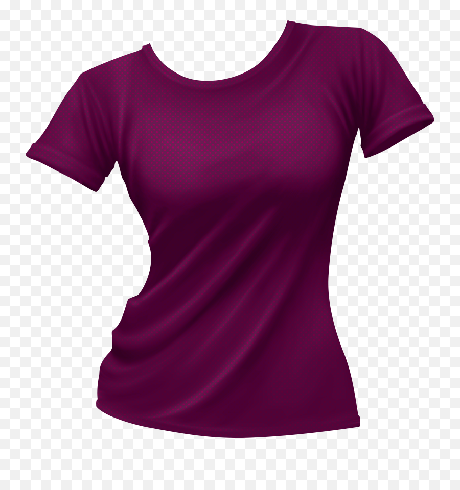 Female Shirt Clipart - Black T Shirt For Women Png Emoji,Women's Emoji Shirt