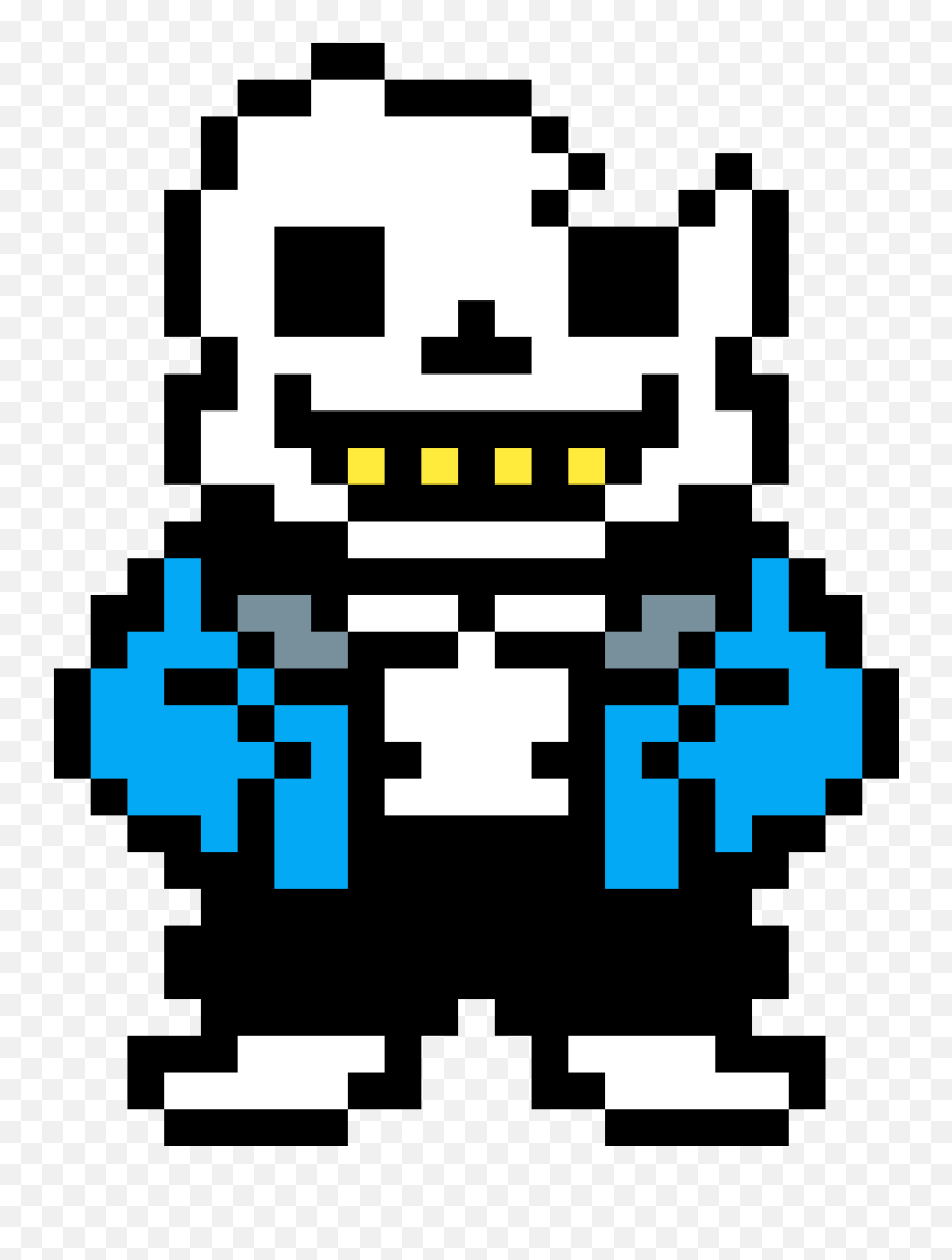 Pixilart - Freaktale Sans Official By Shark Sans Pixel Art Emoji,Shark Emoticon