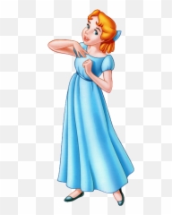 Personagens Peter Pan Png - Wendy Darling Transparent Png Peter Pan Characters Wendy Emoji,Peter Pan Emoji