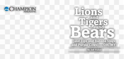 Lions And Tigers Bears Zips Banana Slugs - Screenshot Emoji