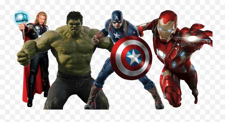Avengers Png Download Transparent Avengers Clipart - Captain America With Shield Emoji,Avengers Emojis