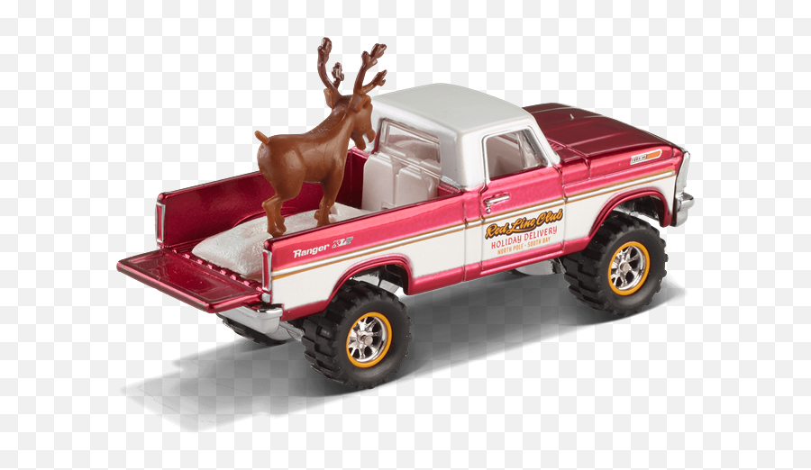 Rlc Exclusive Holiday Texas Drive U0027em With Reindeer At Hwc - Jeep Honcho Emoji,Moving Truck Emoji