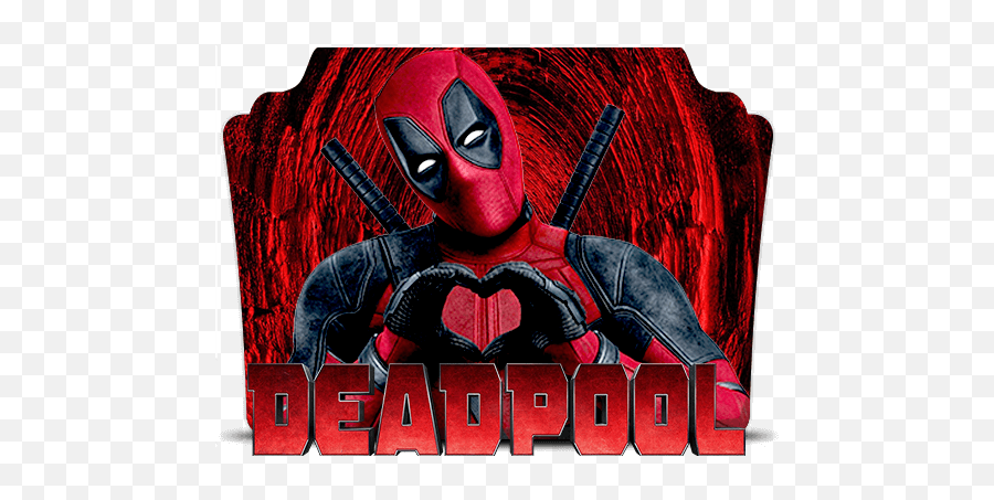 Deadpool 2016 Folder Icon - Deadpool 2016 Folder Icon Emoji,Deadpool Emoji Download