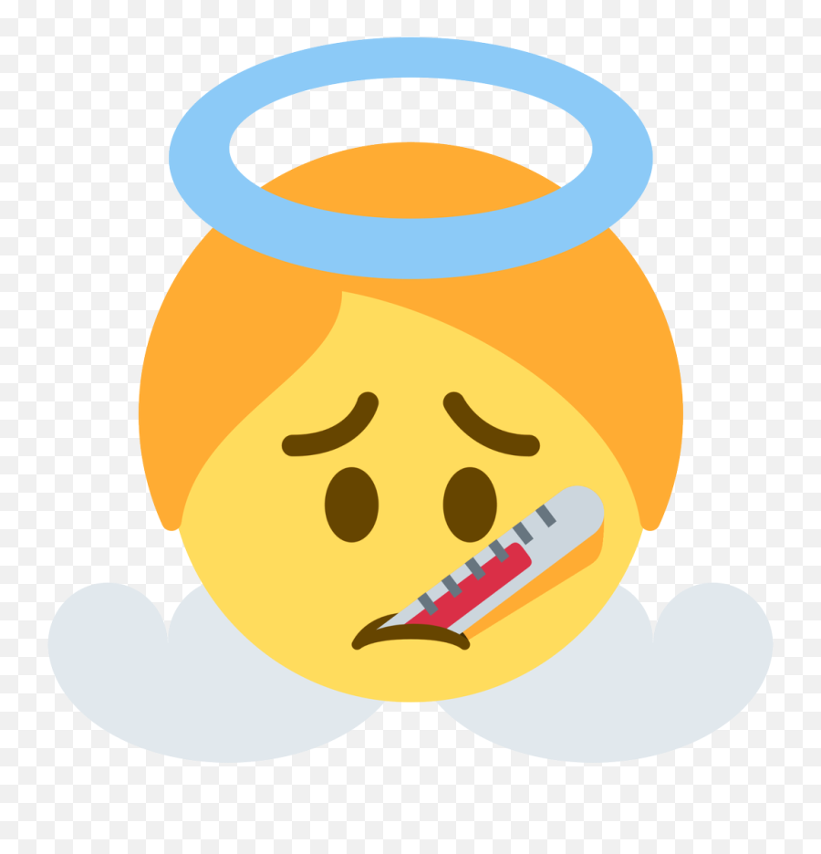 Emoji Face Mashup Bot On Twitter Baby Angel Face - Clip Art,Eating Emoji Png
