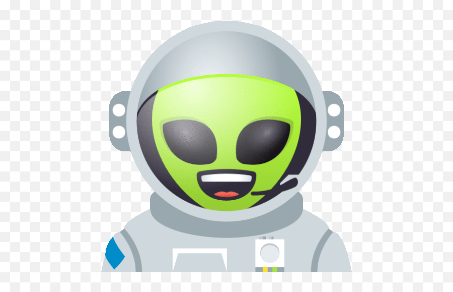 Astronaut Alien Gif - Emoji Astronauta,Astronaut Emoji