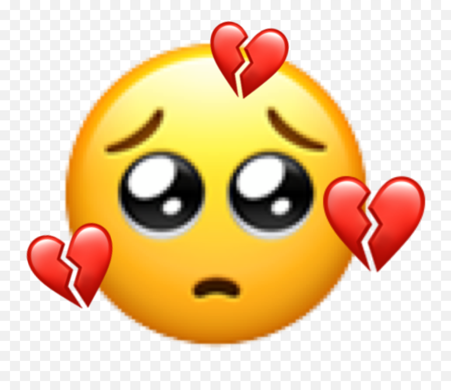 Broken Heart Emojis Sticker - Simp Hand Emoji Transparent,Gmail Emojis