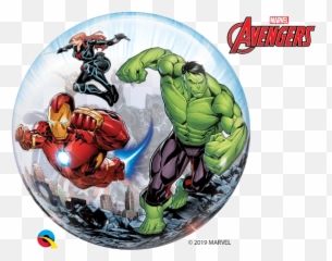 Avengers Marvel Bubbles Balloons - Emoji