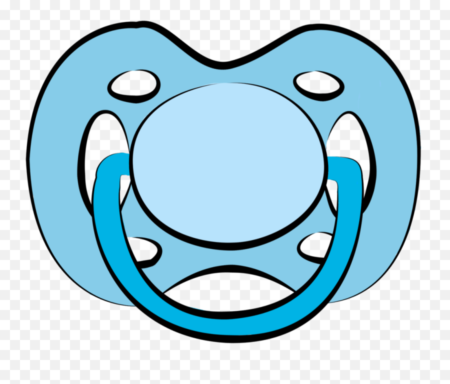 Pacifier Clipart Baby Soother Pacifier - Clipart Dummy Emoji,Pacifier Emoji