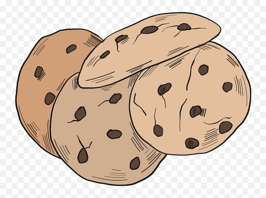 Cookie Clipart - Soft Emoji,Biscuit Emoji