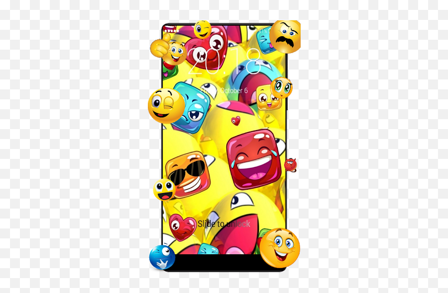Download Smiles Lock Screen Wallpaper Free For Android - Happy Emoji,Owl Emojis For Android