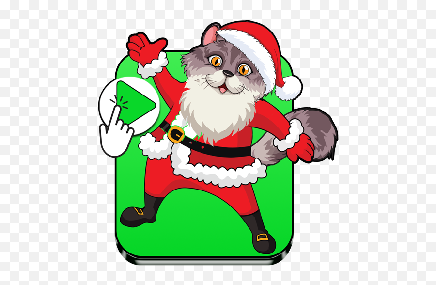 Animated Christmas Stickers For Whatsapp - Apps On Google Play Santa Claus Emoji,Animated Christmas Emojis