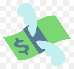 Money With Wings Emoji - Discord Money With Wings Emoji,Cash Emoji