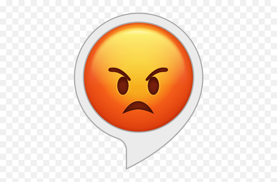 Alexa Skills - Angry Face Transparent Background Emoji,Suggestive Emoticon