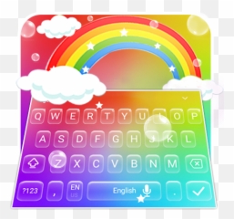 Rainbow Keyboard Theme - Number Emoji,Hots How To Use Emojis