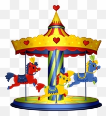 Carousel Clipart Picture - Rides Png Emoji,Carousel Emoji
