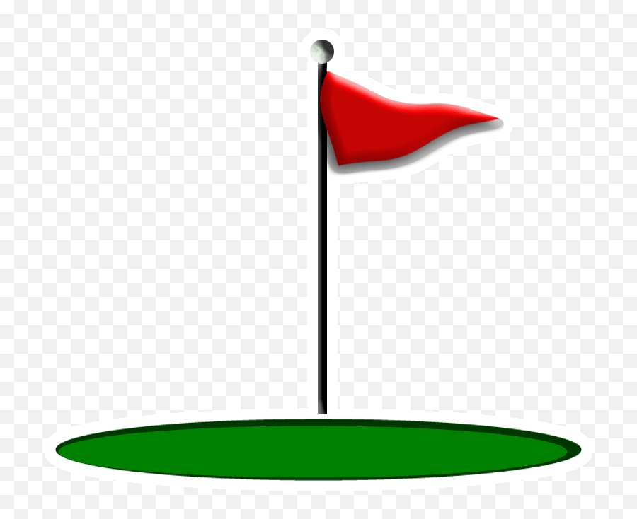 Golf Clipart Flag Golf Flag - Golf Flag Cartoon Emoji,Alabama Flag Emoji