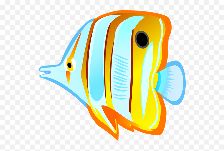 Tropical Fish Clipart - Tropical Fish Clip Art Emoji,Tropical Fish Emoji