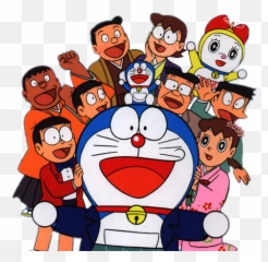 Doraemon Characters Takeshigoda Giant - Doraemon 49 Emoji,Giant Emoji Stickers