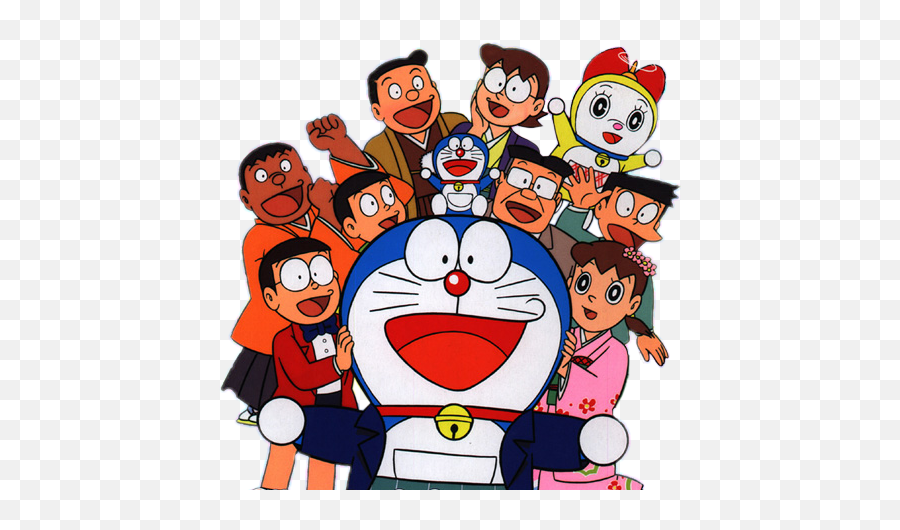 Doraemon Characters Takeshigoda Giant - Doraemon 49 Emoji,Giant Emoji Stickers