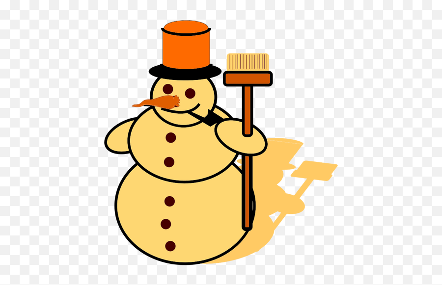 Yellow Snowman - Yellow Snowman Emoji,Ice Cube Emoji