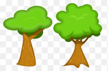 Jungle Plants And Trees Clipart Clipart - Trees Clip Art Emoji,Jungle Emoji