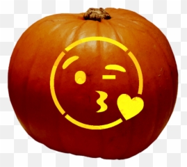 Download Wink N Kiss Emoji - Glimmer Body Art,Jackolantern Emoji