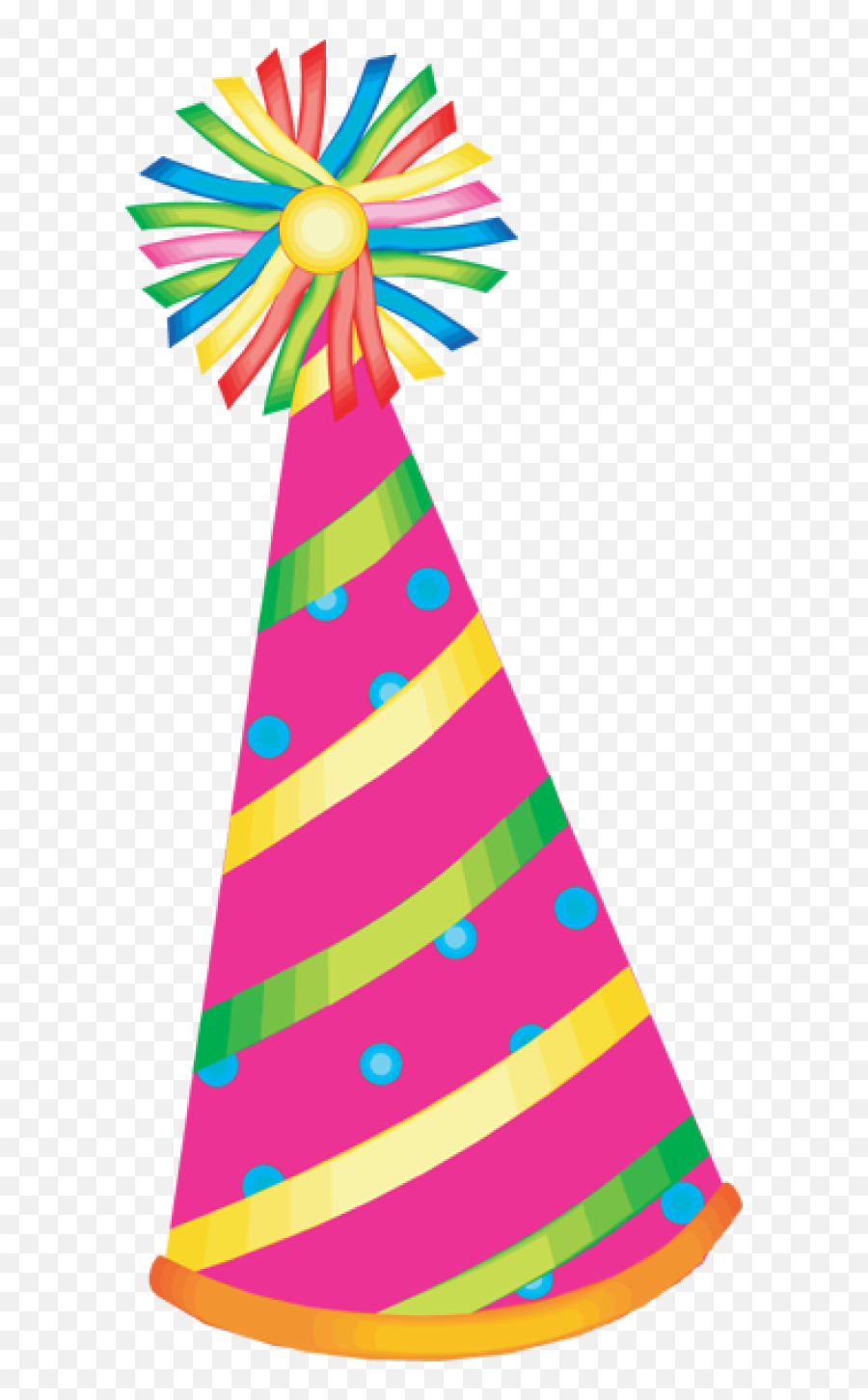 Party Hat Clipart Images - Transparent Background Birthday Hat Clipart Emoji,Party Hat Emoji