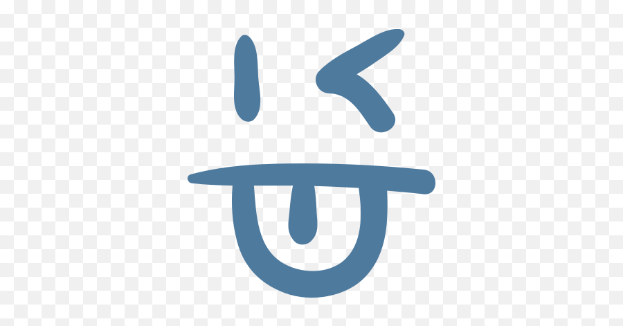 Emoji Emoticon Happy Smile Tongue Free Icon Of Emoji - Illustration,Kick Emoji