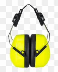 Ps47 Endurance High Visibility Clip - On Ear Muffs Portwest Portwest Ps47 Emoji,Hard Hat Emoji