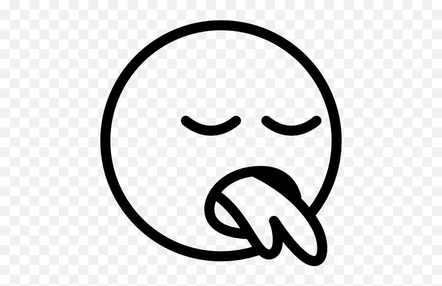 Vomited Emoticon Icon Free Of Ios7 Minimal Icons - Icone Vomi Emoji,Barfing Emoticon