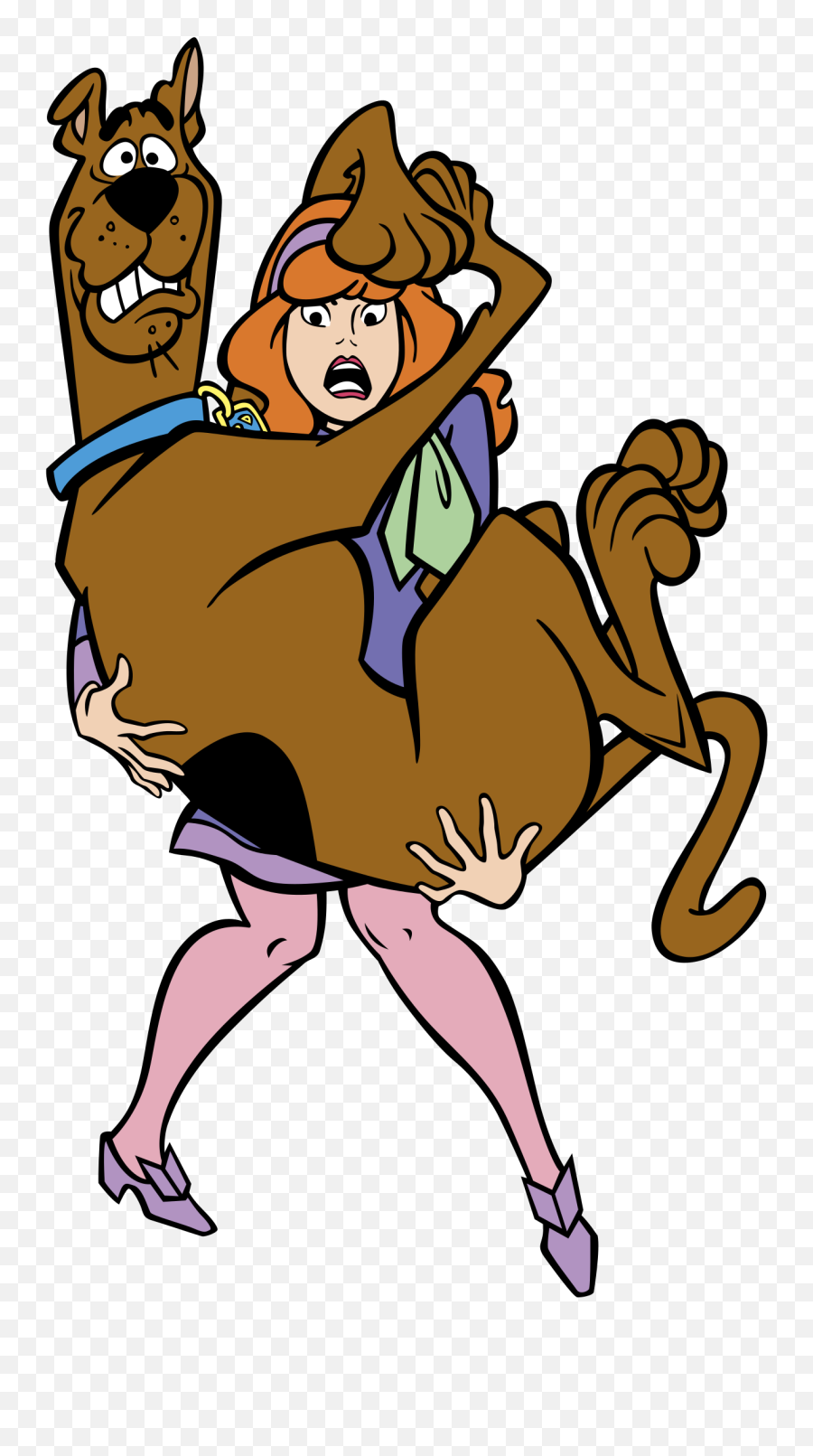 Scooby Doo Logo Png Transparent - Scooby Doo Daphne Scared Scooby Doo Daphne Scared Emoji,Scared Emoji Transparent Background