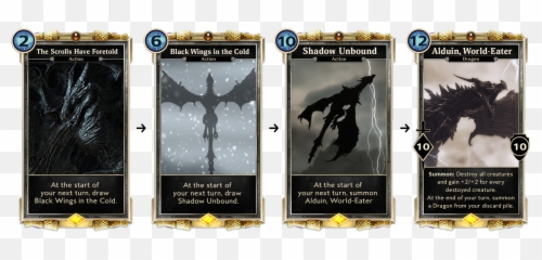 Custom Card Alduin World - Eater Harbringer of the Elder Scrolls Legends Emoji