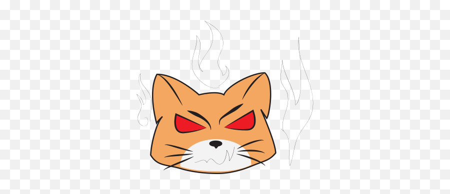 Awesome Face Cats Emoji - Cartoon,Cats Emoji