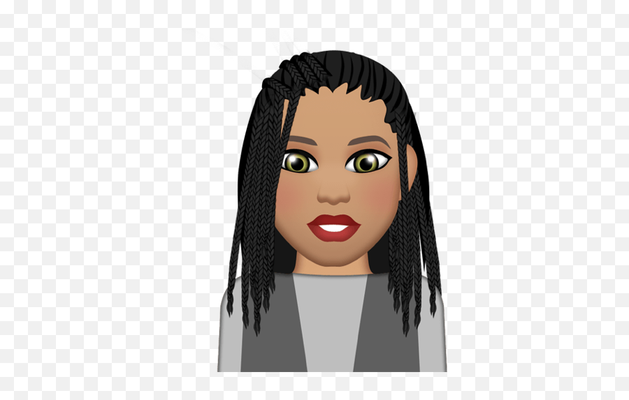Riley Curry Rules Stephens Emoji App - Cartoon,Black Woman Emoji