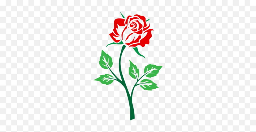 Rose Flower Free Svg Cutting File - Transparent Black And White Rose Png Emoji,Guns N Roses Emoji