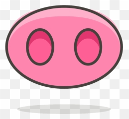 Pig nose emoji clipart Free download transparent PNG - Nariz De Cerdo Dibujo